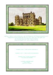 Wollaton Hall, Nottingham, Nottinghamshire, England in 1875