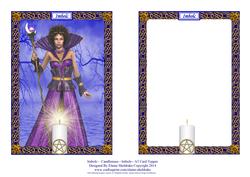 Imbolc - Candlemass - Imbole - A5 Card Topper