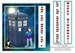 Who is Ready for an Adventure? - 7.5" x 7.5" Card Topper