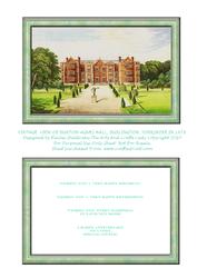 Burton-agnes Hall, Burlington, Yorkshire Quick Card Birthday