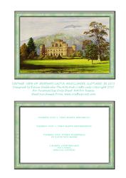 Inverary Castle Argyllshire Scotland in 1875