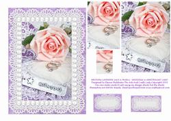 Wedding Lavender Lace & Pearls - Weddings & Anniversary