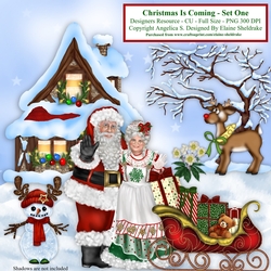 Christmas Is Coming - Set One - Designers Resource - CU PNG 300 DPI