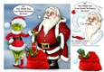 The Christmas Grinch - To Fit 8 x 8 Card - With Decoupage