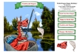 St Davids Day, or Welsh Dragon And Fishing Coracle Birthday Card With Decoupage