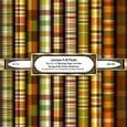 Autumn Plaids Set One 12 x 12 Backing Papers