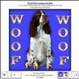 Woof Woof Gun Dog On Blue 6 x 6 Card Kit