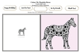 Colour Me Mandala Horse - Cut & Fold Card