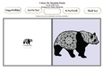 Colour Me Mandala Panda - Cut & Fold Card