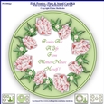 Pink Peonies - Plate & Stand Card Kit