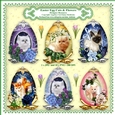 Easter Egg Cats - Designer Resource