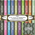 Floral Lace - Set Two - Ten 12 x 12 Sheets of Backing Paper