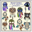 Dream Catchers - Set One - CU - PNG Clipart - Designer Resource Kit