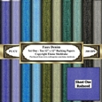 Faux Denim Fabric - Set one - Ten 12 x 12 Printable Papers