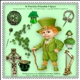 St Patricks Day - Printable Clipart - Set One - Designers Resource Kit