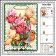 Iris, Lace & Robin - 5 x 7 Card Kit With Decoupage, Insert, Envelope & Masses Of Tags