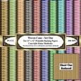 Woven Cane - Set One - Pastel -  Ten 12 x 12 Printable Backing Papers 