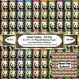 Giant Pandas - Set One - Ten 12 x 12 Printable Backing Papers 