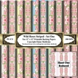 Wild Roses - Set One - Ten 12 x 12 Printable Sheets Of Paper