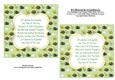 Its Heaven In A Garden (2) Two Printable Card Toppers Or Inserts With Choice Of Verse