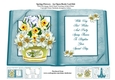 Printable Spring Flowers - Open Book Card Kit