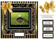 Black Gold for Men - Golf - 8 x 8 Quick Card Front