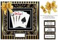 Black Gold for Men - Playing Cards - 8 x 8 Quick Card Front