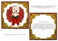 West Highland Terrier and Poinsettia Wreath Shaker Card