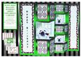 Puppy Dogs Balcony Windows Green Concertina Card Kit