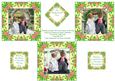Wedding Day Mice and Watercolour Roses Toppers and Gift Tag