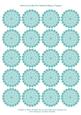 Jade Lace Doilies for Tea Bag Folding or Toppers