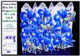 Concertina Blue Iris Dragonflies Over the Edge 3D Card Kit