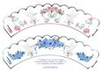 2 x Wedding Doves, Rings & Flowers Cup Cake Wrappers