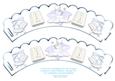2 x Baby Boys Christening Cup Cake Wrappers
