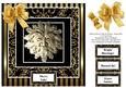 Pagan Green Man - 8 x 8 Black Gold for Men & Women
