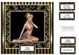 Sexy Seashell Lady 8x8 Black & Gold for Men & Women Topper