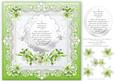 8 x 8 Pearl Wedding Recipe for Happiness Card Topper