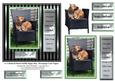 6 x 6 Relaxed Denzel Staffie Dog & Decoupagetopper