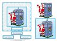6" x 6" Christmas Guess Who - Lace & Pearls Card Topper