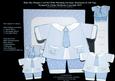 Baby Boy Set 1 Card Kit, Envelope,inserts, Tags & Bookmark