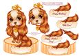 Puppy Love - Shaped Card Topper with Decoupage