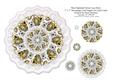 West Highland Terriers Lace Doily - 7" x 7" Card Topper