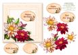 Delightful Dahlias - 6" x 6" Card Topper + Decoupage & Greet