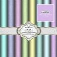 8" x 8" Faux Hessian Fabric - Set Two - Backing Papers