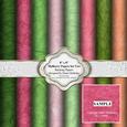 8" x 8" Faux Mulberry Paper - Set Two - Backing Papers