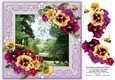 Tyntesfield An Enchanted Garden 8 x 8 Floral Decoupage Card Sheet