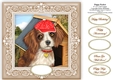 Puppy Perfect - 8 x 8 Card Topper