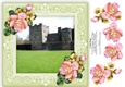 Castle Drogo, Dartmoor, Devon - 8 x 8 Floral Decoupage Card Topper