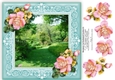 Rosemoor (3) An Enchanted Garden 8 x 8 Decoupage Card Topper