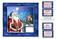 Snow Balling Santa - Card Topper & Assorted Greetings